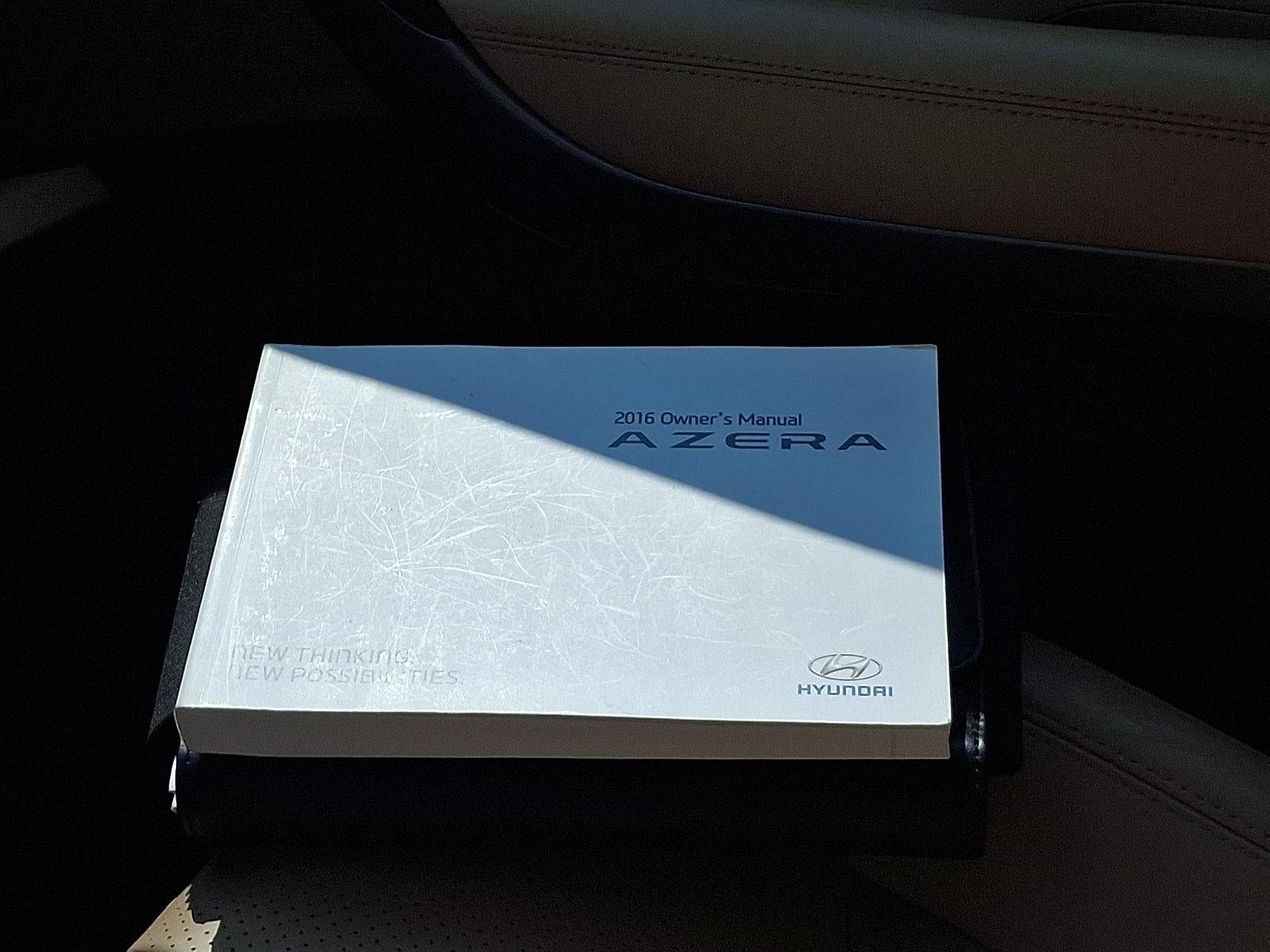 2016 Hyundai AZERA 4Dr Sdn