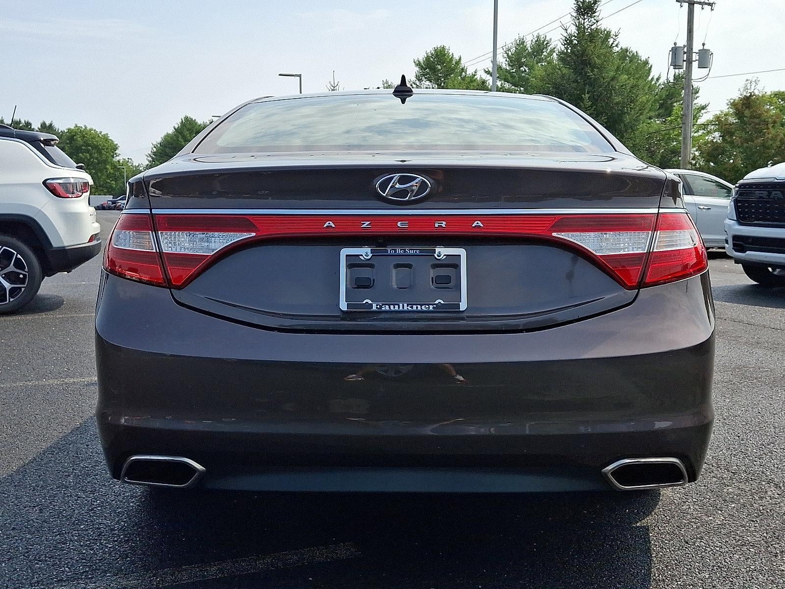2016 Hyundai AZERA 4Dr Sdn