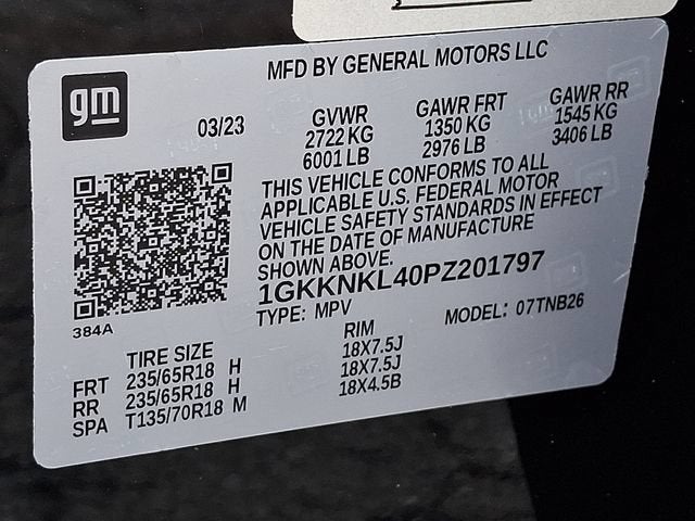 2023 GMC Acadia SLE