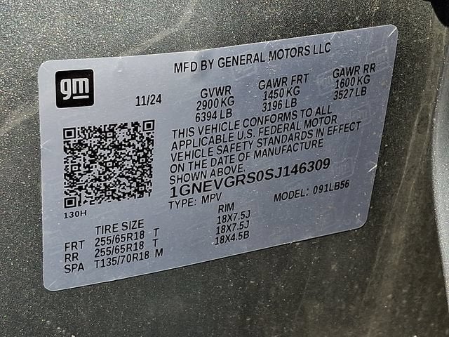 2025 Chevrolet Traverse LT