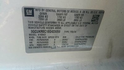 2014 Chevrolet Silverado 1500 LT