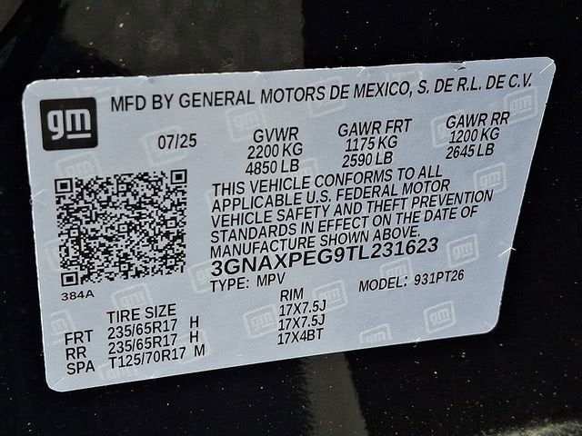 2026 Chevrolet Equinox LT