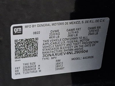 2022 Chevrolet Equinox LT