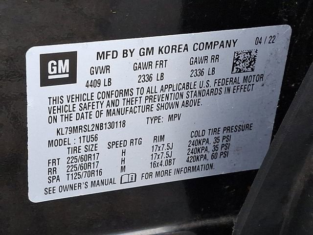 2022 Chevrolet Trailblazer LT