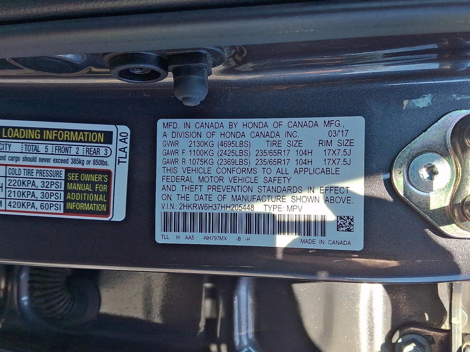 2017 Honda CR-V LX AWD