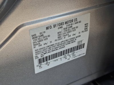 2019 Lincoln Nautilus Reserve FWD