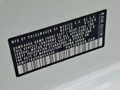 2024 Volkswagen Jetta GLI Autobahn DSG