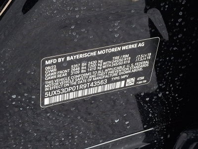 2024 BMW X3 xDrive30i Sports Activity Vehicle