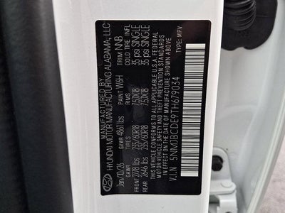 2026 Hyundai TUCSON SEL AWD