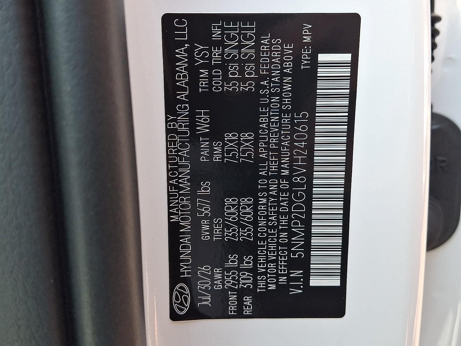 2027 Hyundai SANTA FE SEL AWD