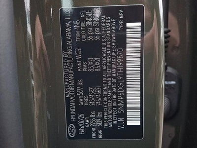 2026 Hyundai SANTA FE Calligraphy AWD