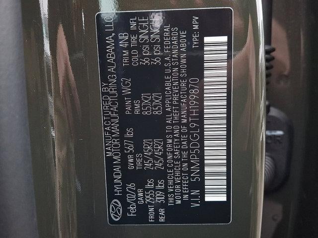 2026 Hyundai SANTA FE Calligraphy AWD