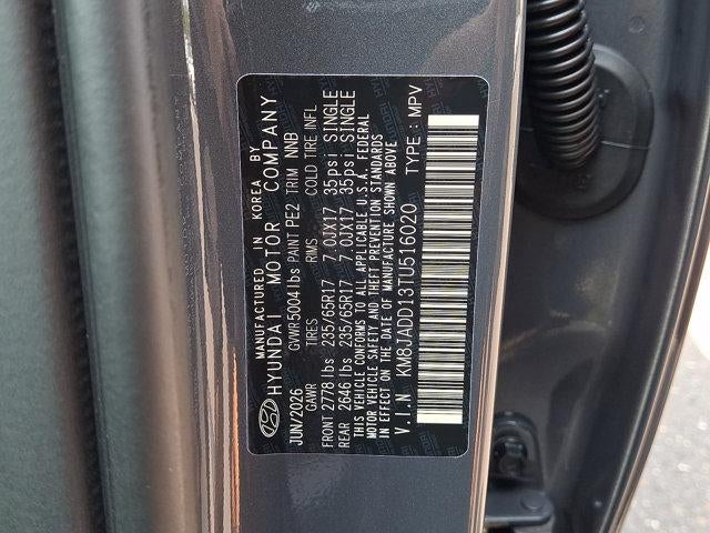 2026 Hyundai TUCSON HYBRID Blue
