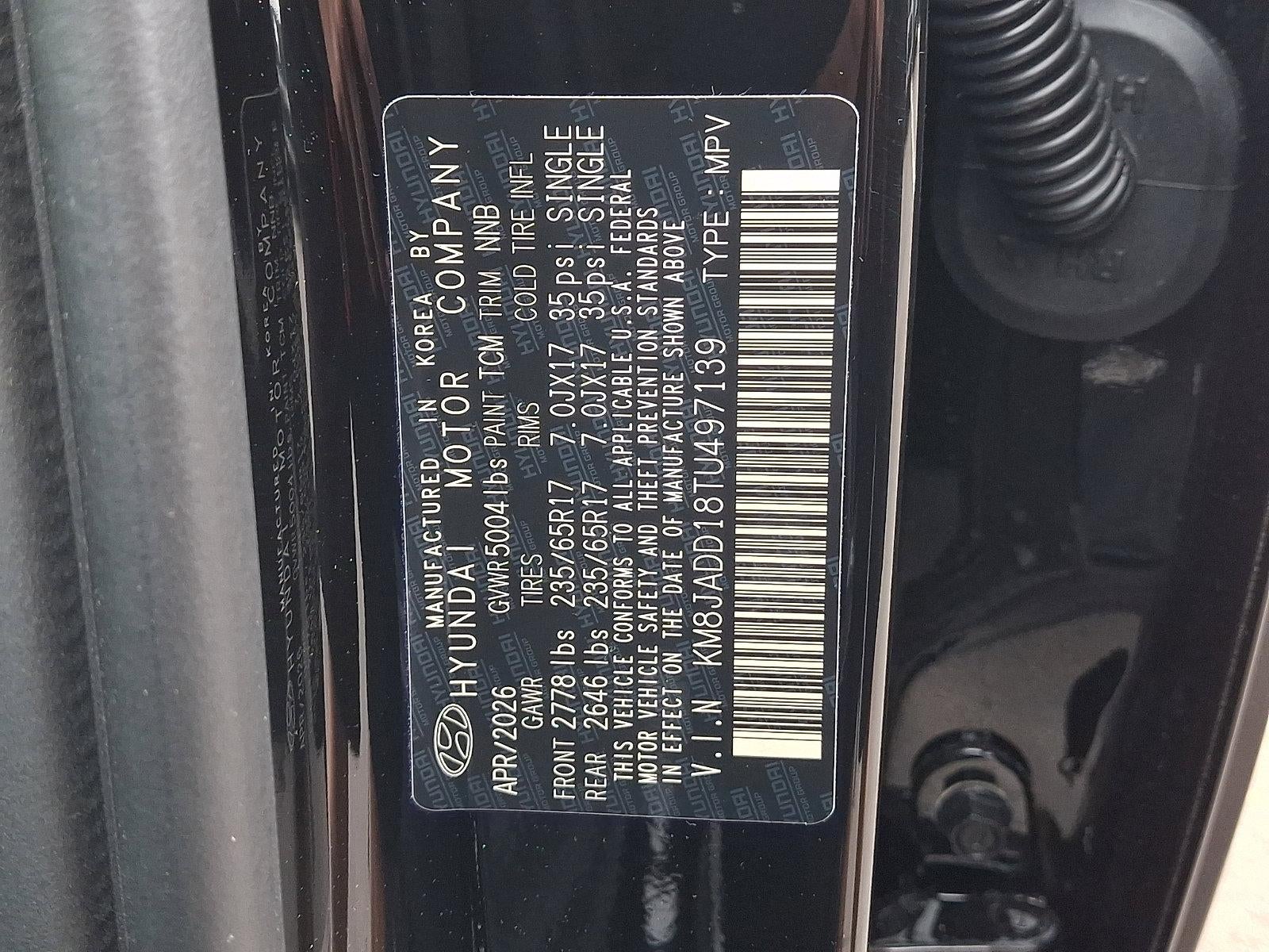 2026 Hyundai TUCSON HYBRID Blue