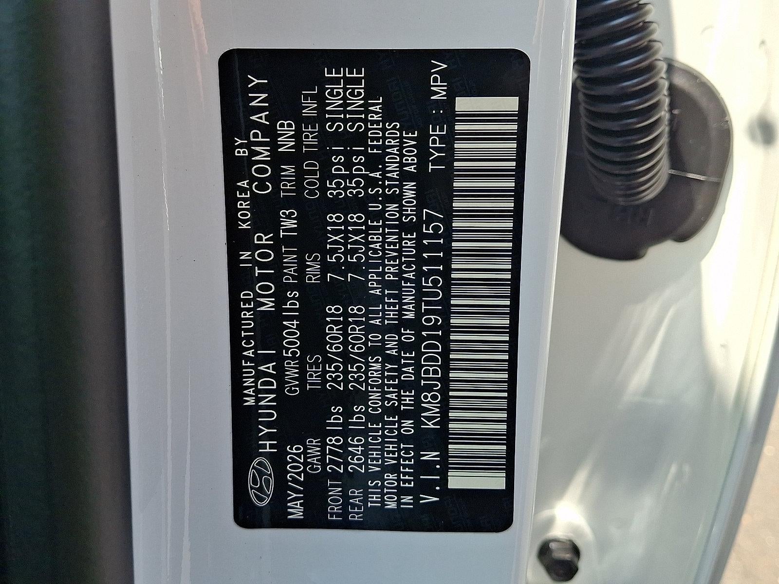 2026 Hyundai TUCSON HYBRID SEL AWD