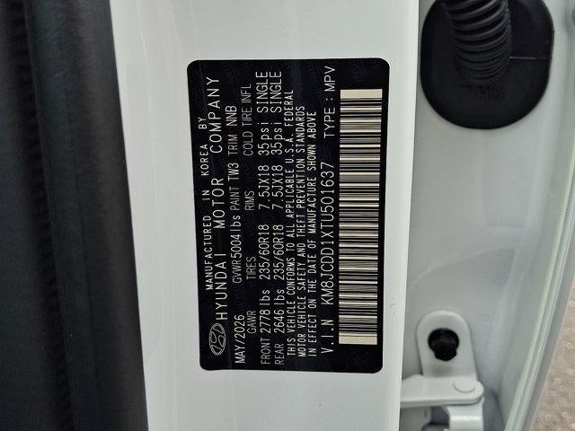 2026 Hyundai TUCSON HYBRID SEL Convenience