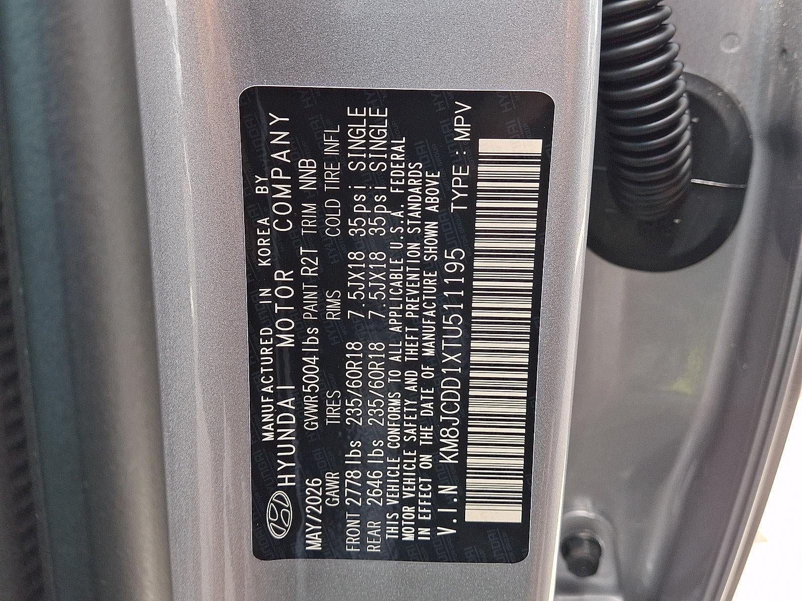 2026 Hyundai TUCSON HYBRID SEL Convenience