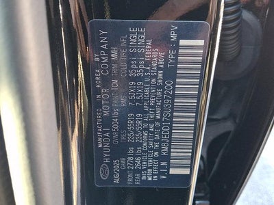 2025 Hyundai TUCSON HYBRID Limited