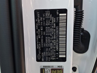 2026 Hyundai PALISADE HYBRID SEL Premium 7P