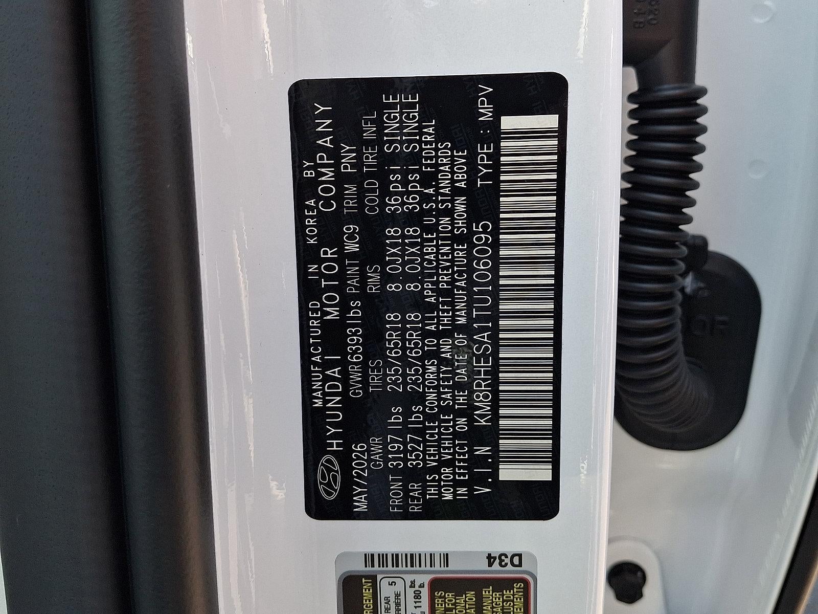 2026 Hyundai PALISADE HYBRID SEL Premium 7P