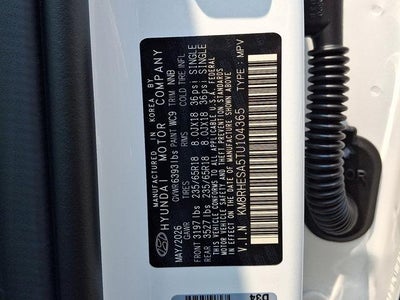 2026 Hyundai PALISADE HYBRID SEL Premium 7P