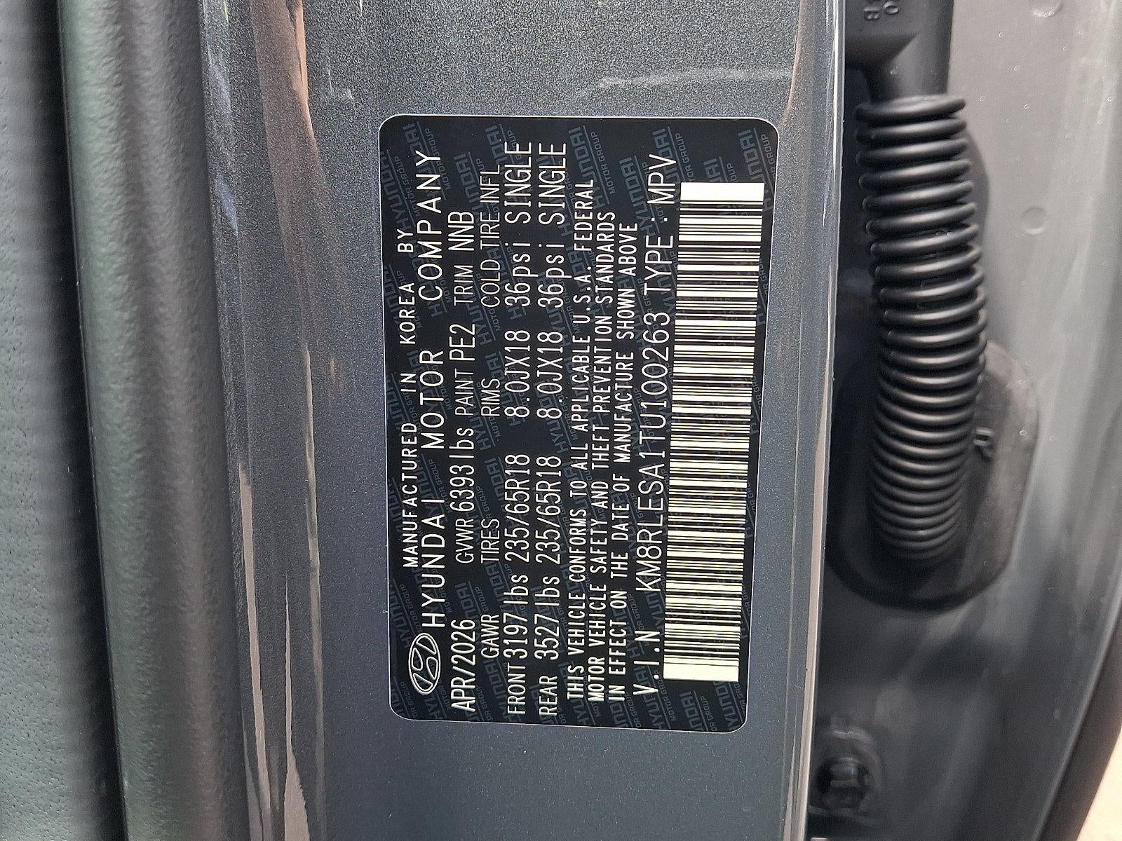 2026 Hyundai PALISADE HYBRID SEL 7P