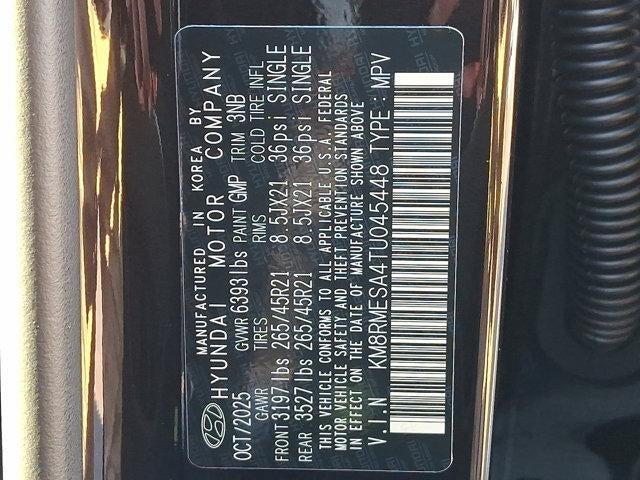 2026 Hyundai PALISADE HYBRID Calligraphy