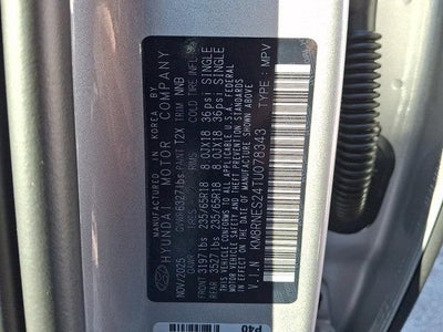 2026 Hyundai PALISADE SEL Premium AWD