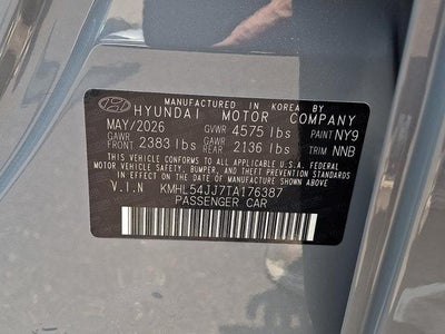 2026 Hyundai SONATA HYBRID Limited