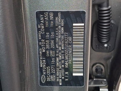 2026 Hyundai ELANTRA SEL Sport