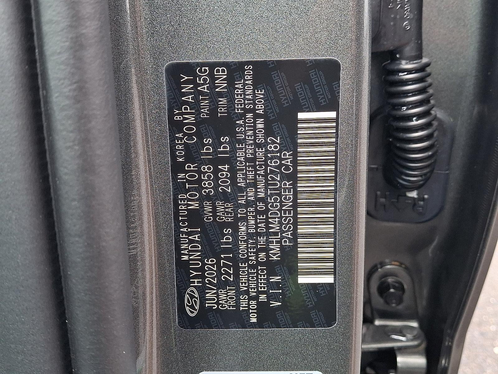 2026 Hyundai ELANTRA SEL Sport Plus