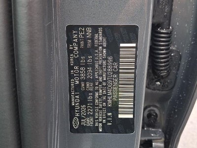 2026 Hyundai ELANTRA SEL Sport Plus