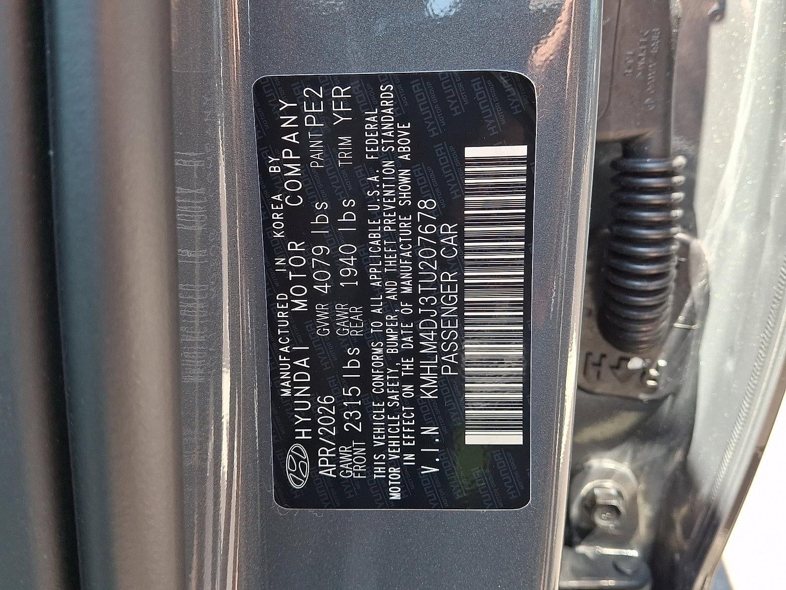 2026 Hyundai ELANTRA HYBRID Blue
