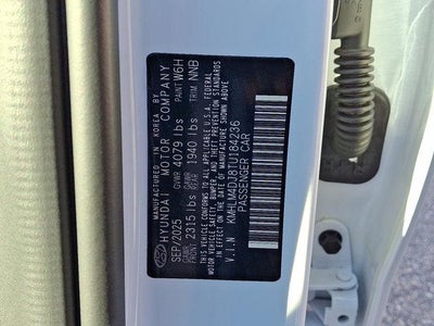 2026 Hyundai ELANTRA HYBRID Blue