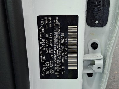 2026 Hyundai ELANTRA Limited