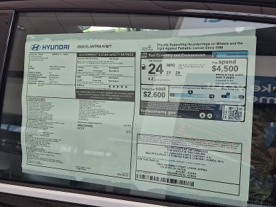 2026 Hyundai ELANTRA N Sedan