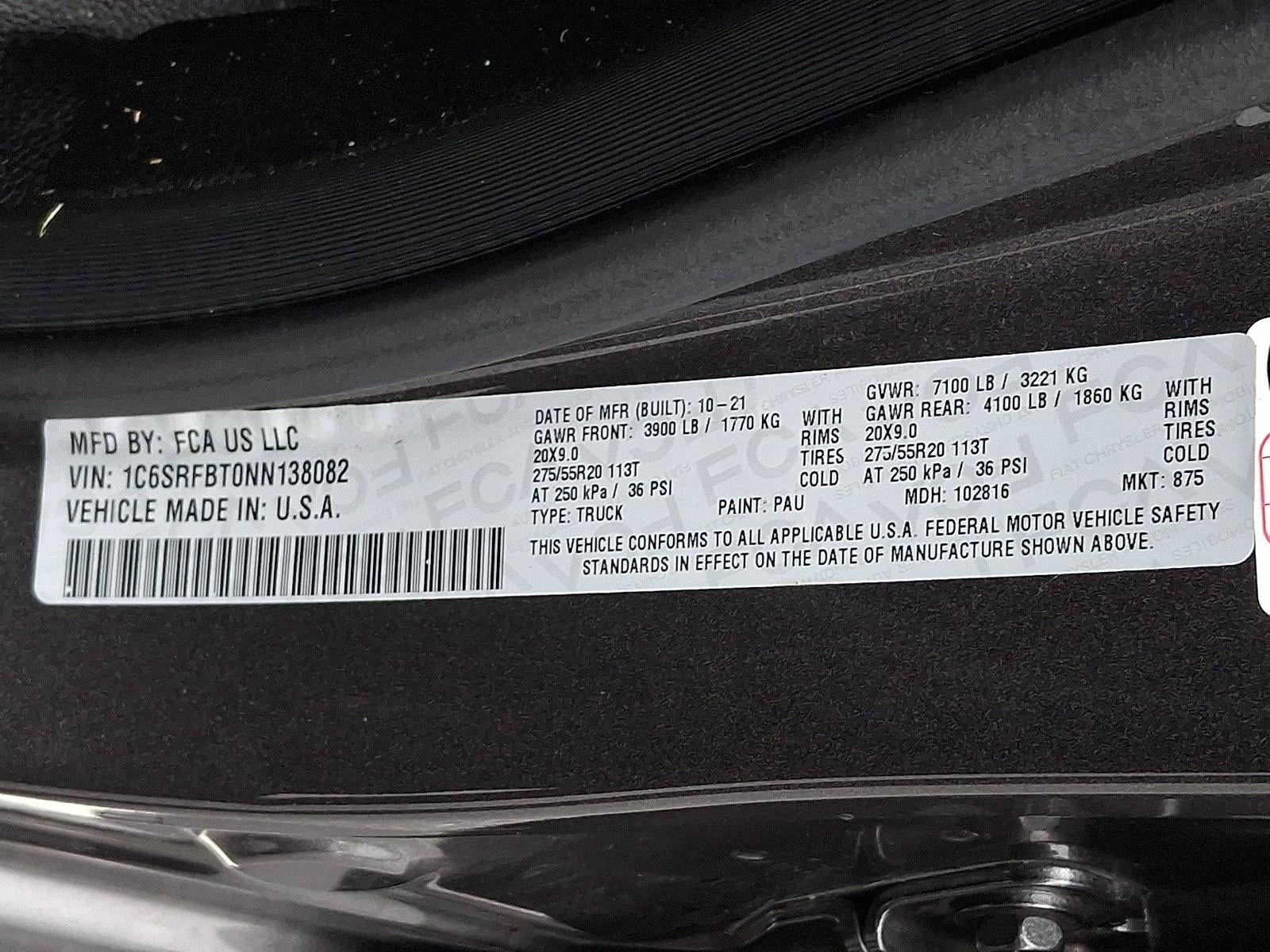 2022 RAM 1500 Big Horn