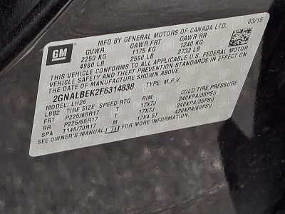 2015 Chevrolet Equinox LT