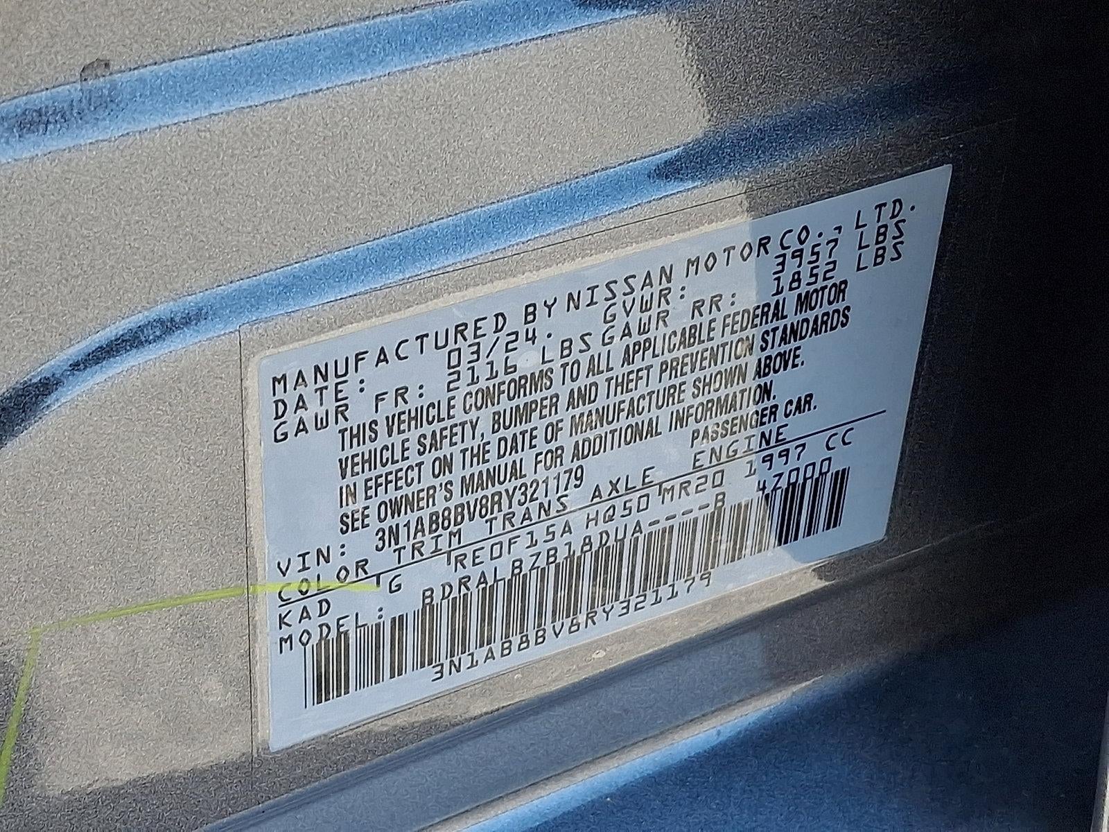 2024 Nissan Sentra S