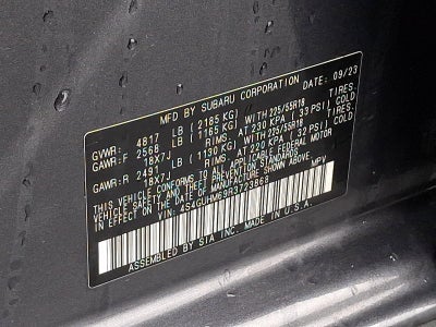 2024 Subaru Crosstrek Limited