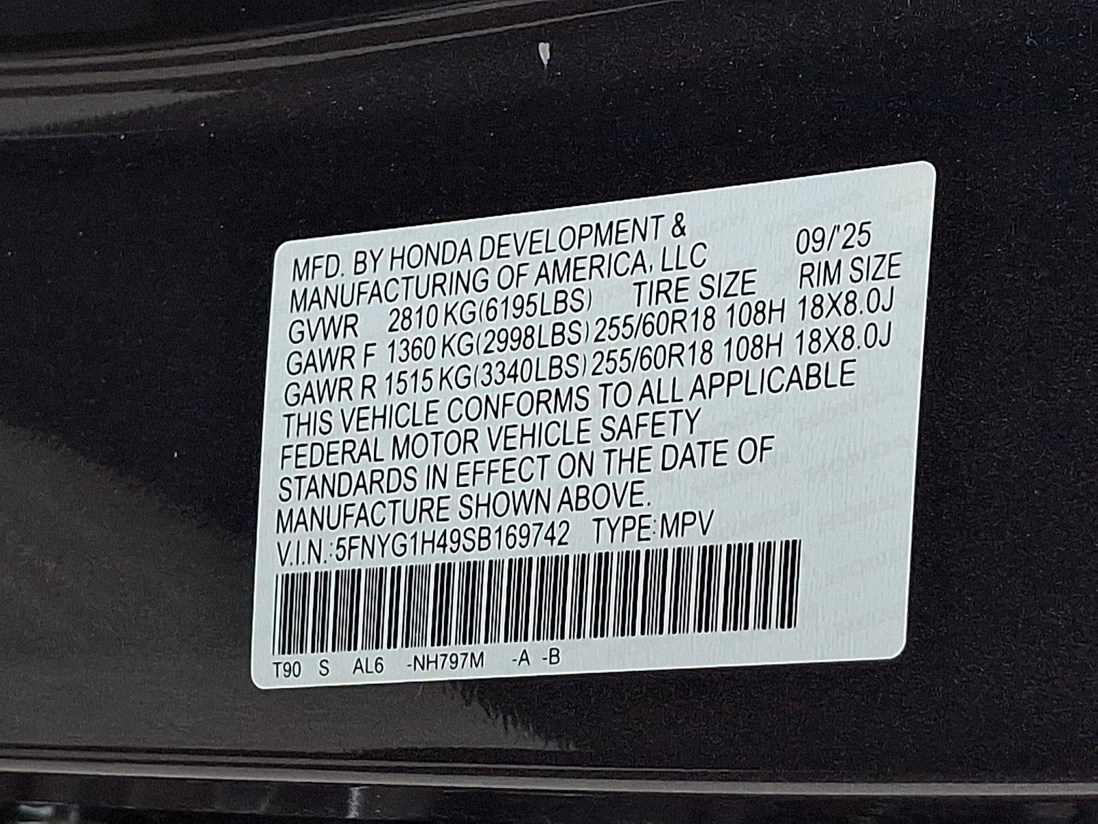 2025 Honda Pilot EX-L
