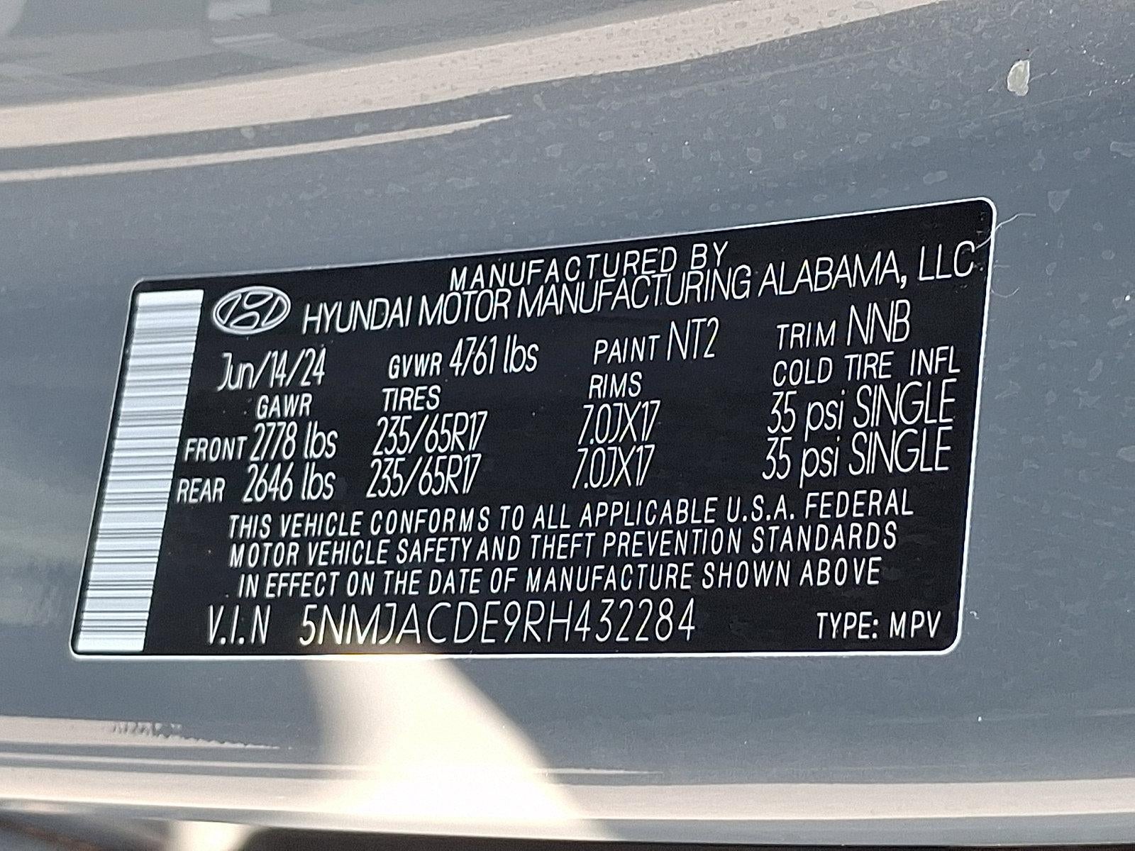 2024 Hyundai TUCSON SE