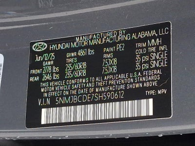 2025 Hyundai TUCSON SEL AWD