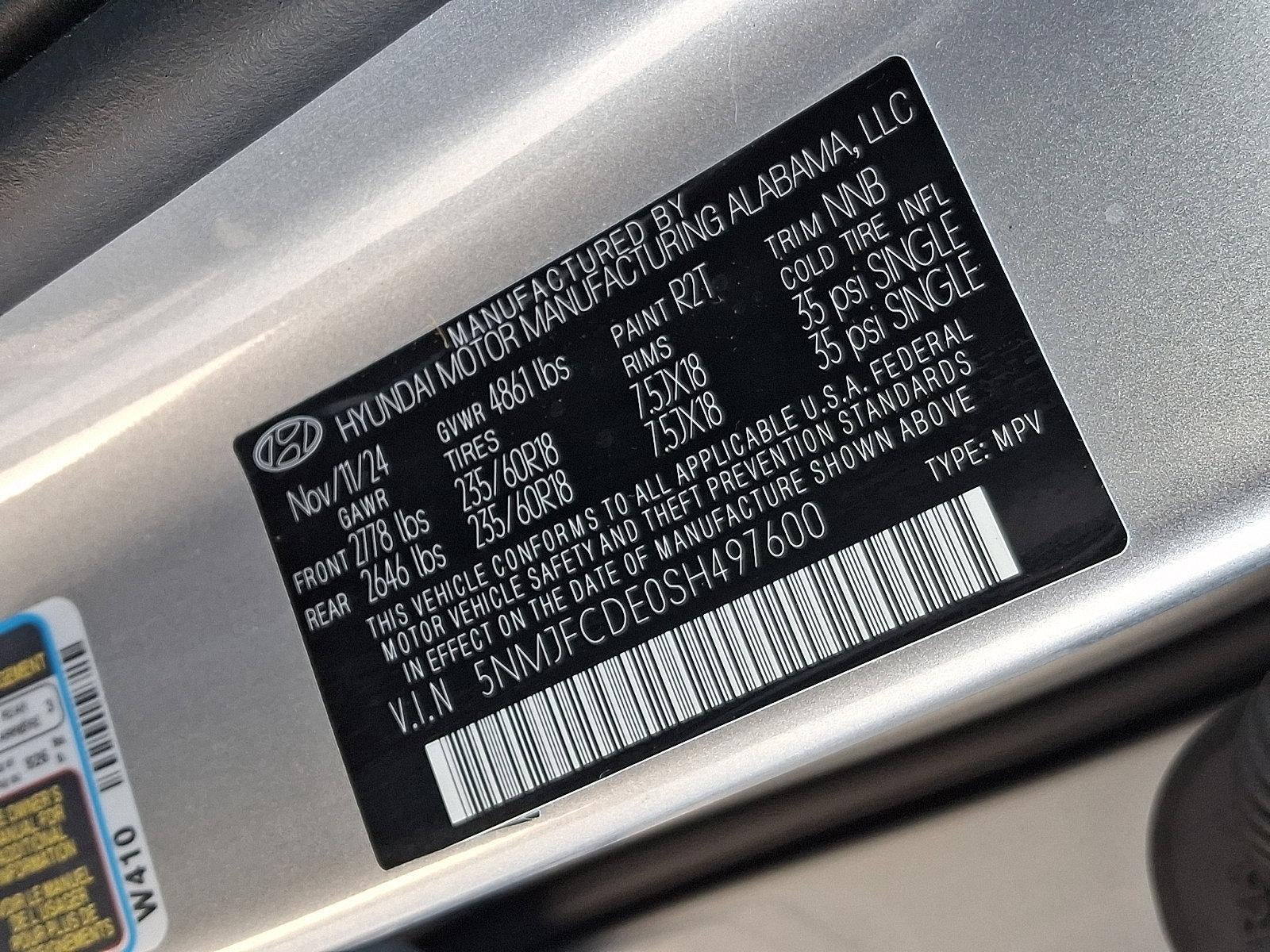 2025 Hyundai TUCSON XRT