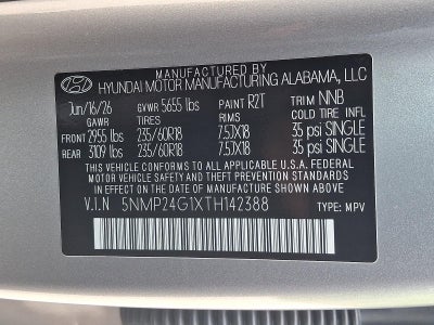 2026 Hyundai SANTA FE HYBRID SEL