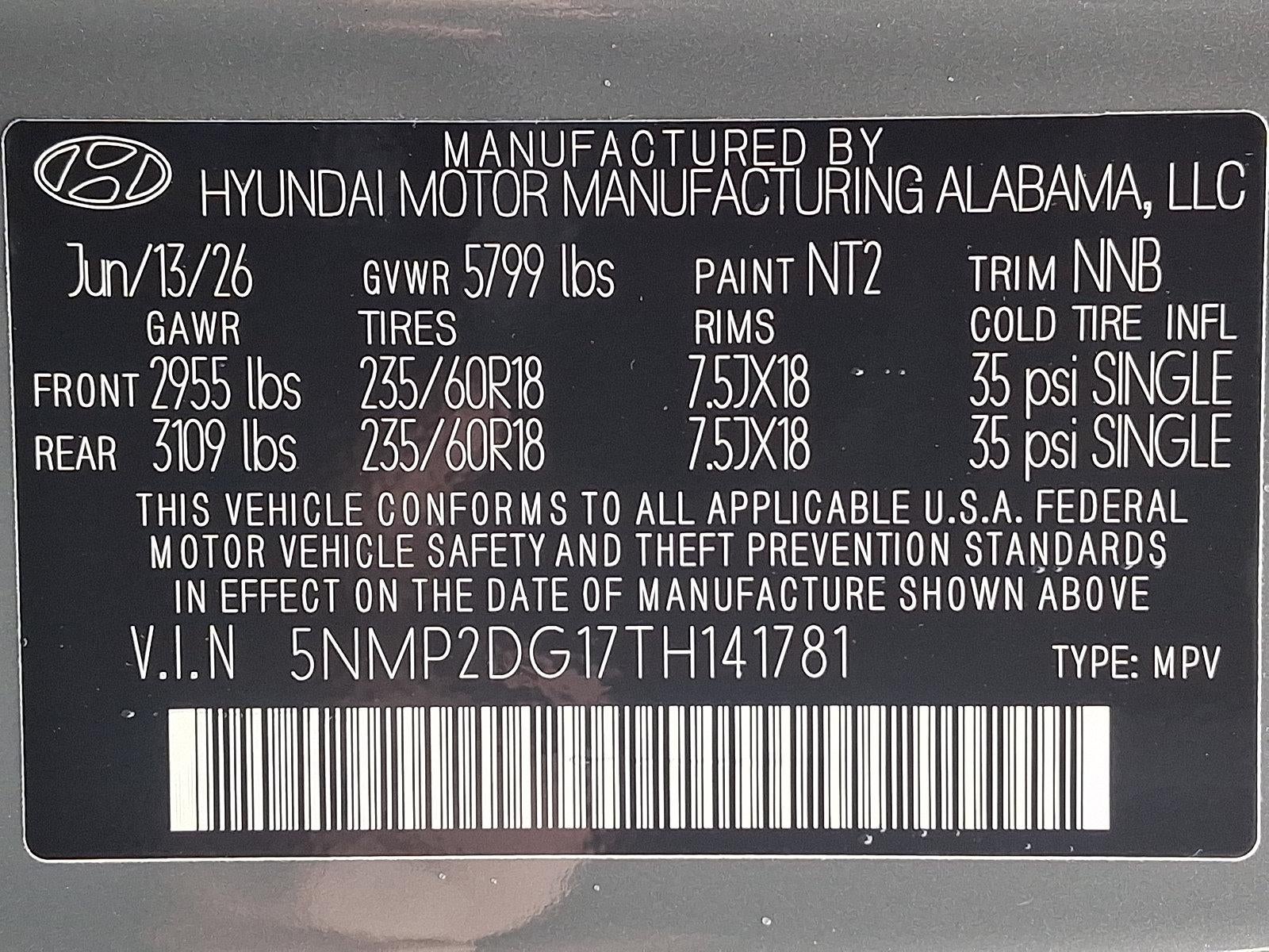 2026 Hyundai SANTA FE HYBRID SEL