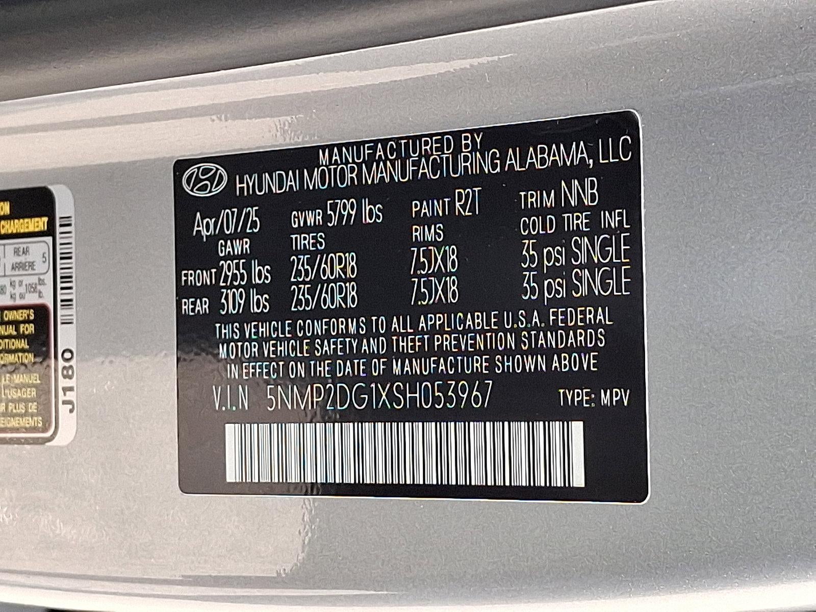 2025 Hyundai SANTA FE HYBRID SEL