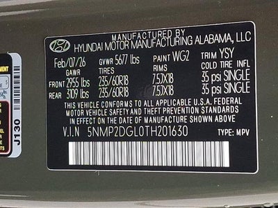 2026 Hyundai SANTA FE SEL AWD