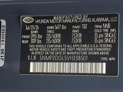 2027 Hyundai SANTA FE SEL AWD