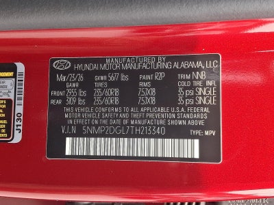2026 Hyundai SANTA FE SEL AWD